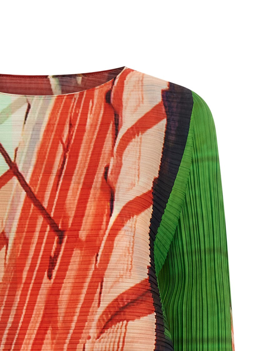 Pleats Please Issey Miyake City Collage' Dress