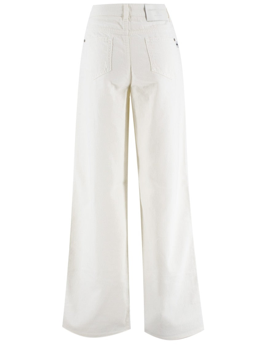 Ermanno Scervino Wide-Leg High-Waist Jeans