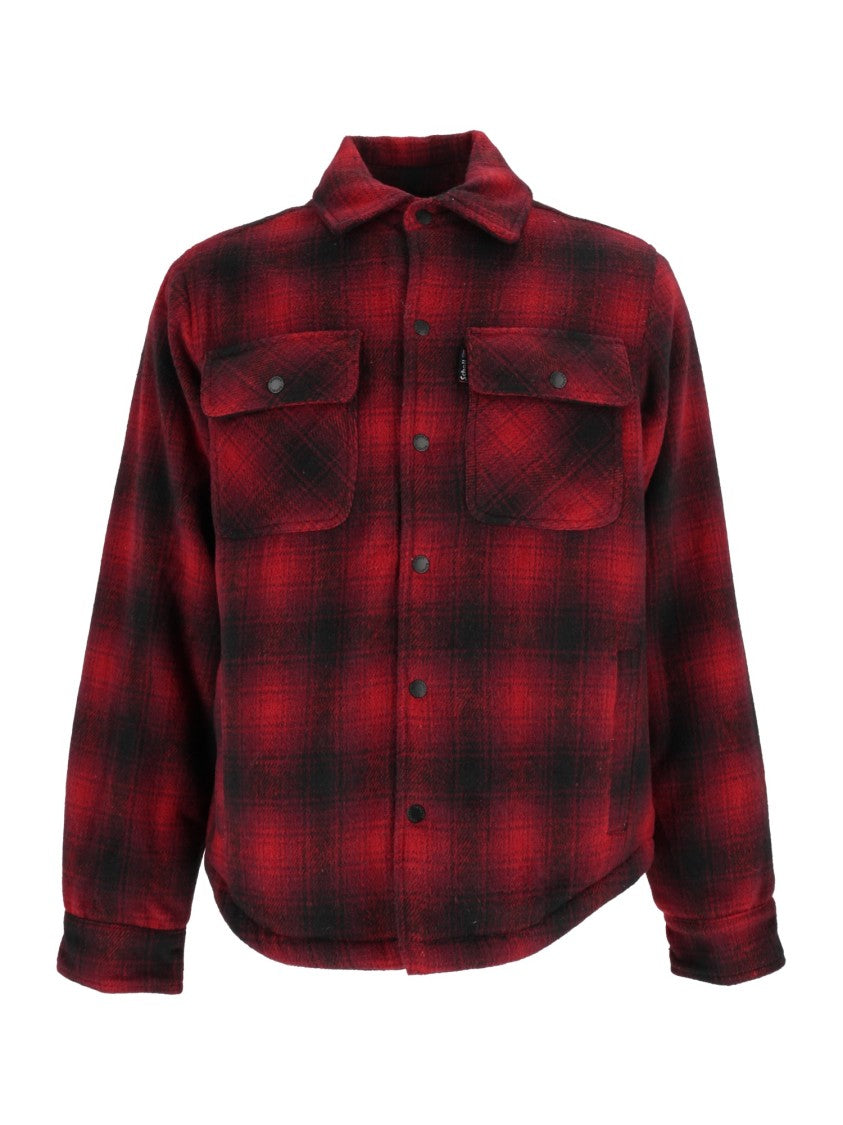 Schott Nyc Plaid Short Button-Up Shirt Jacket