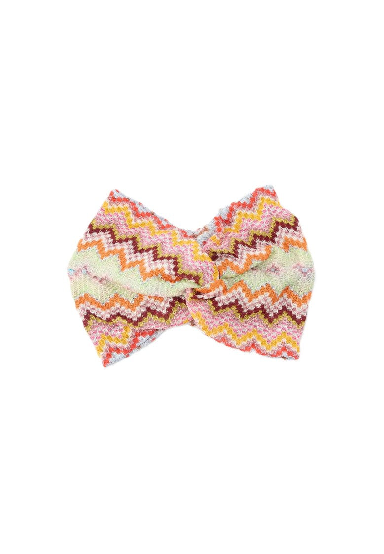 Missoni Multicolor Doppio Nodo Woven Headband