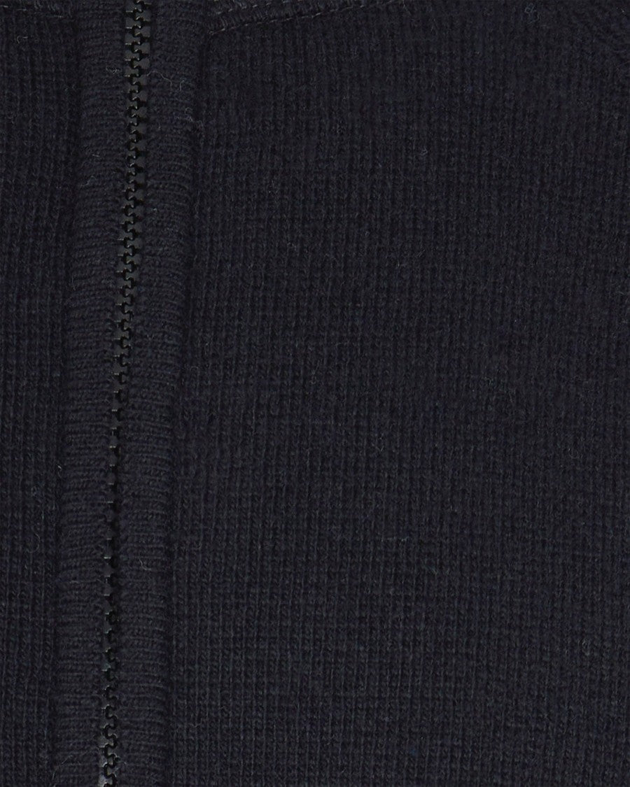 C.P. Company Black Wool Blend Cardigan