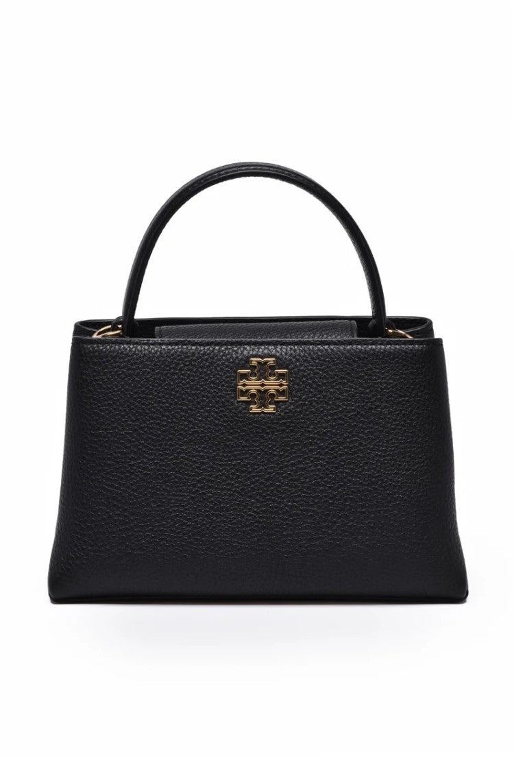 Tory Burch Britten Mini Leather Handbag - Black