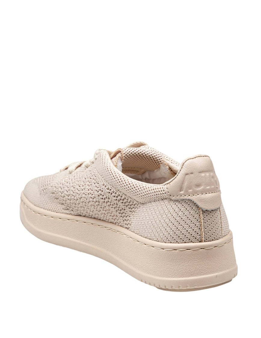 Autry Creme Brulee Fabric Easeknit Sneakers