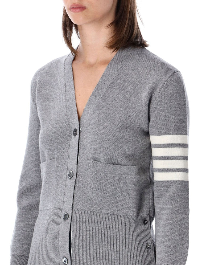 Thom Browne 4-Bar Merino Wool Cardigan