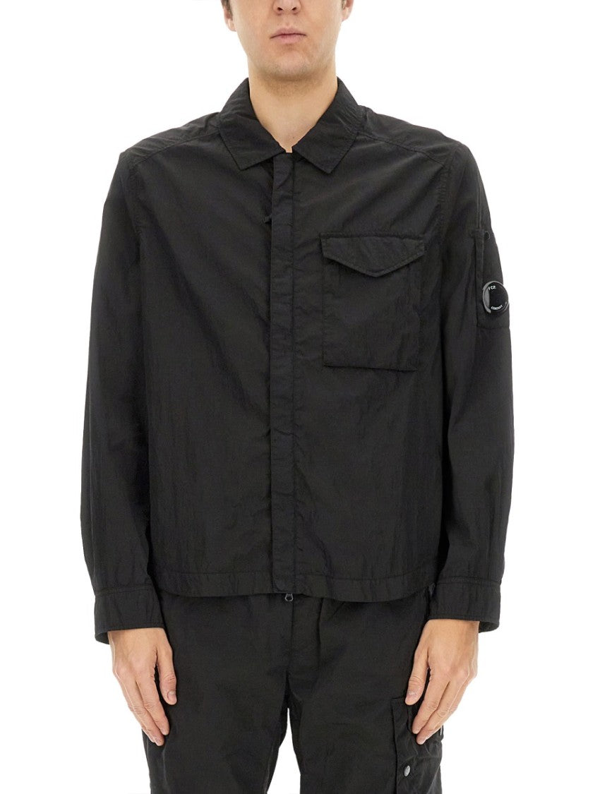 C.P. Company Black Shirt Jacket