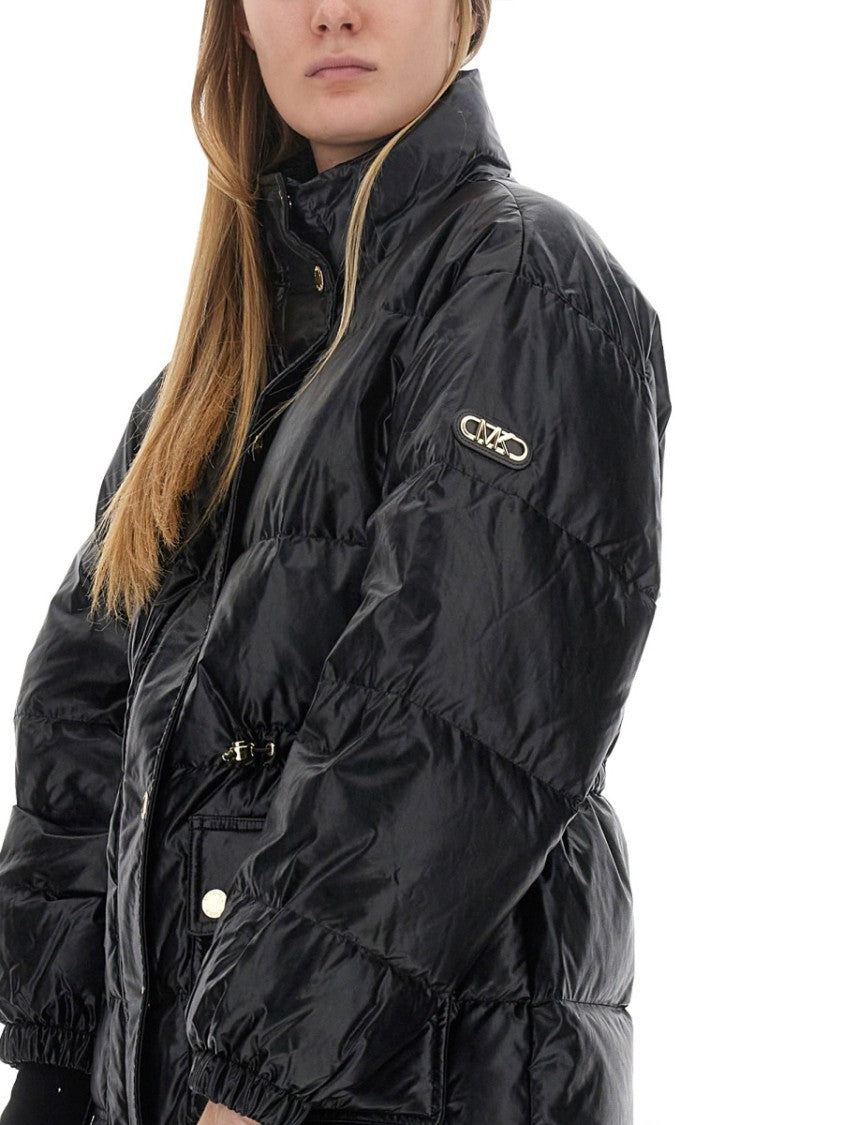 Michael Michael Kors Relaxed Fit Down Jacket With Hood