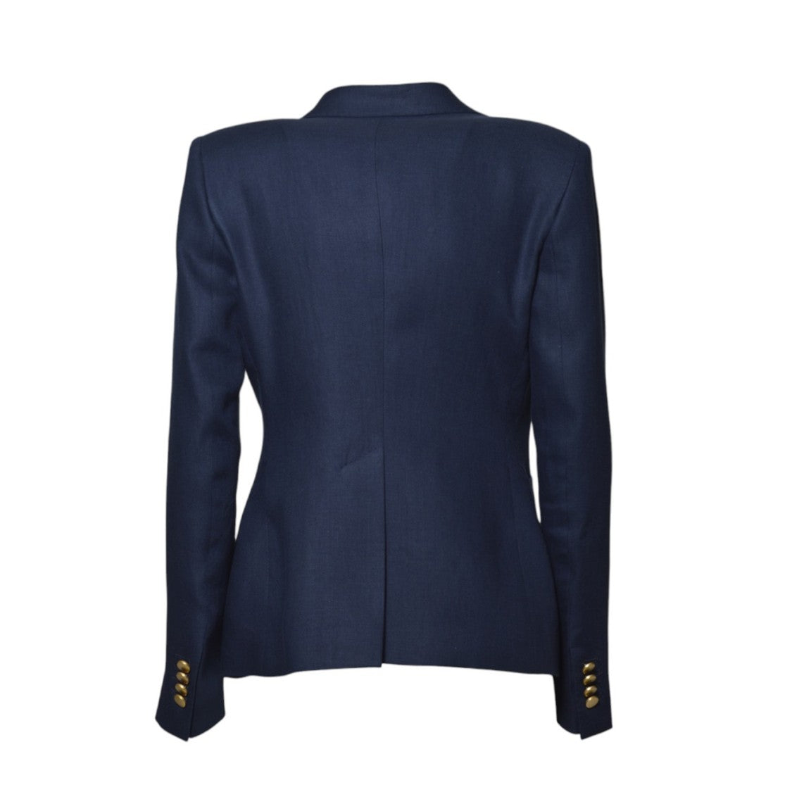 Tagliatore J-Coral Double-Breasted Jacket In Dark Blue Linen