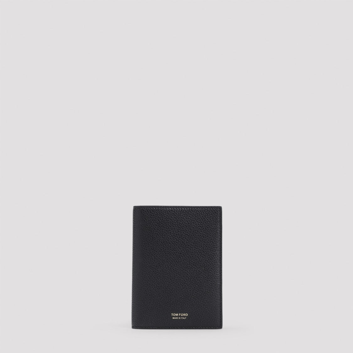 Tom Ford Black Calf Leather Passport Holder.