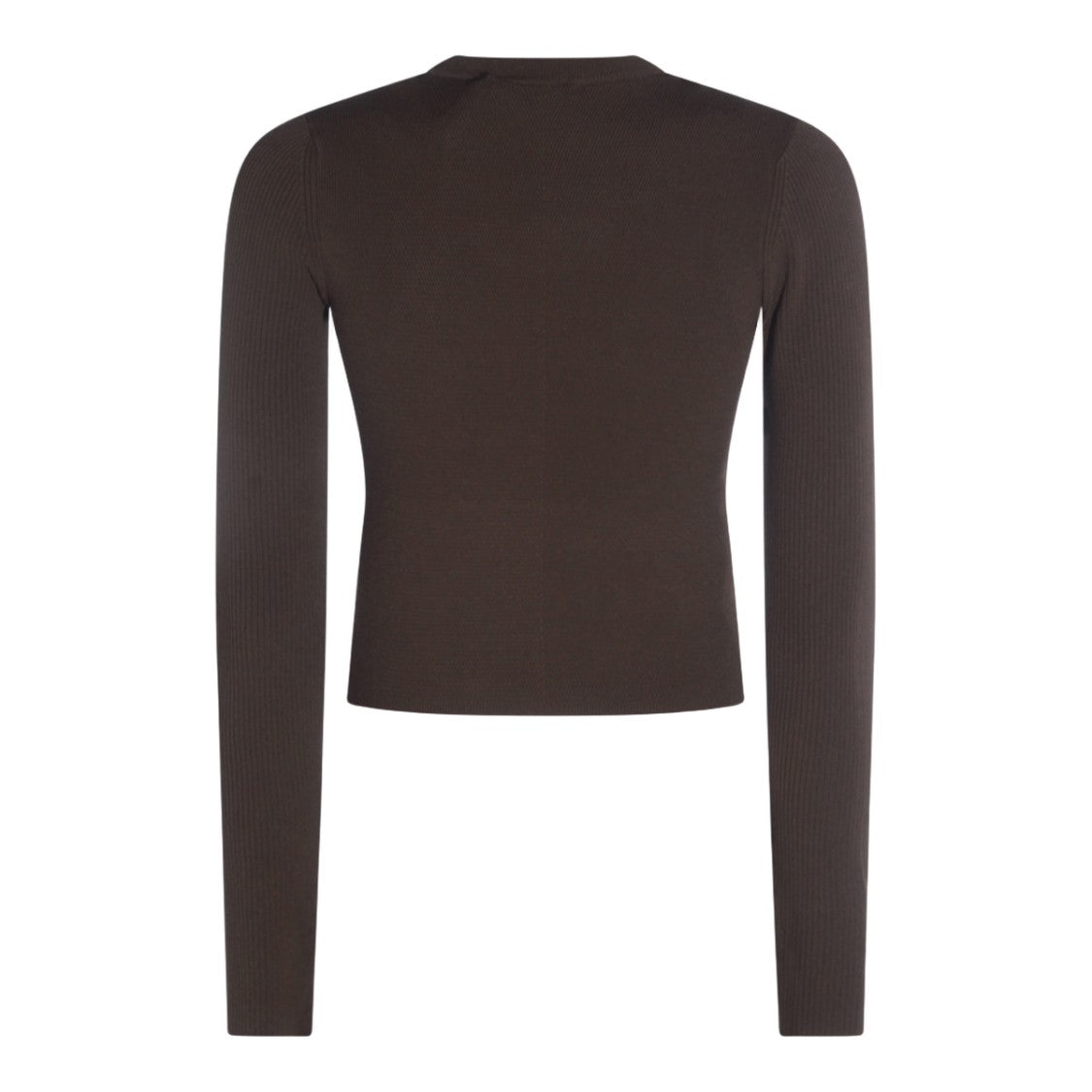 Diesel Fitted Ribbed Sweater With Crew Neckline