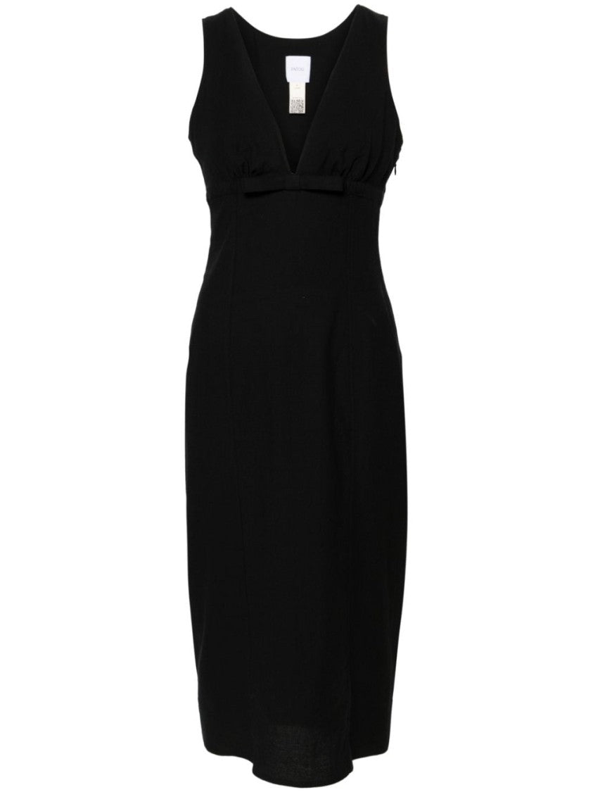Patou Mid-Length Crepe Dress