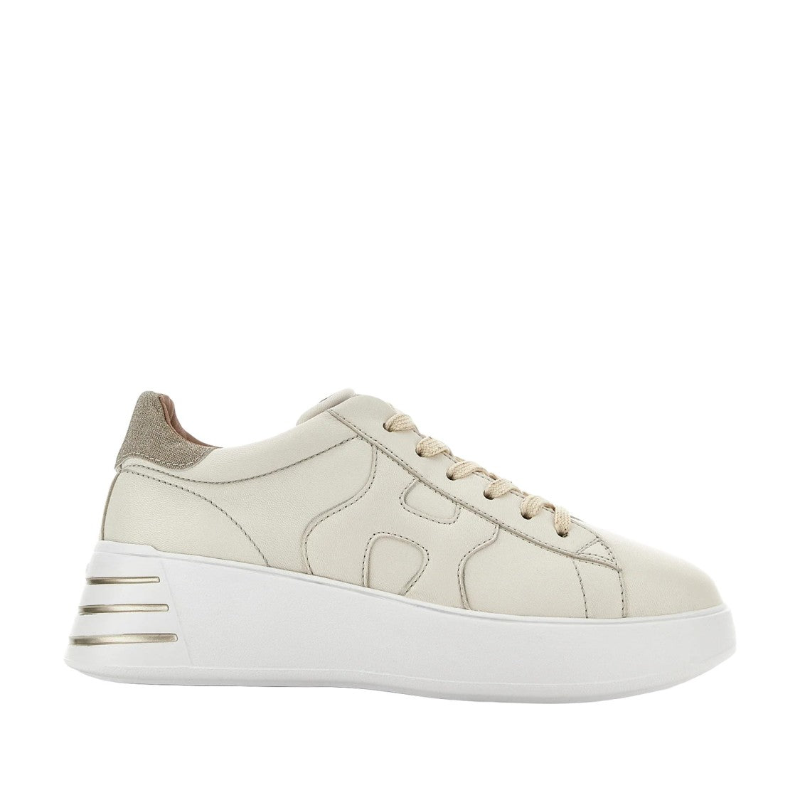 Hogan Refined Low-Top Sneakers With Metallic Accents