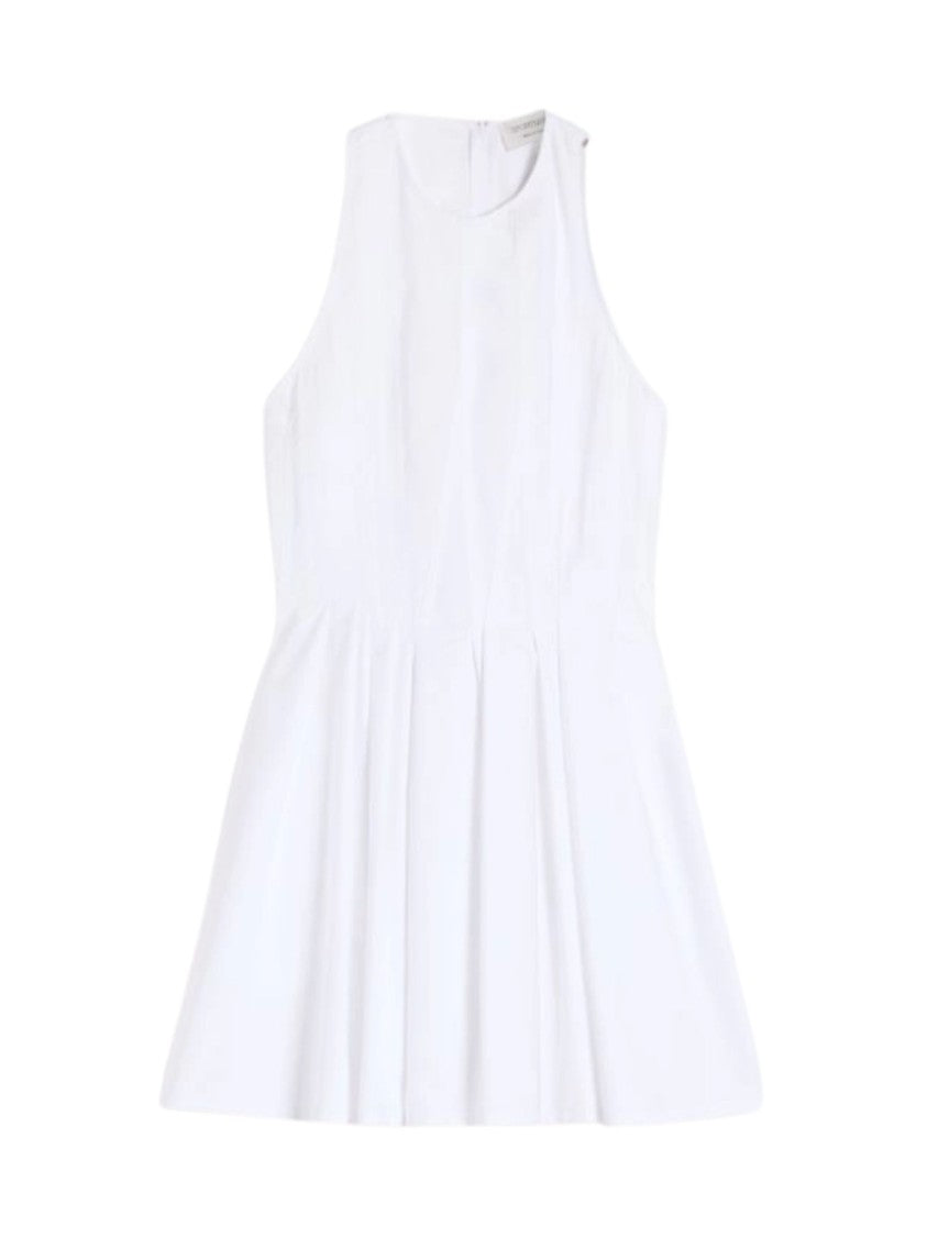 Sportmax Black Racerback Cut Flared Mini Dress