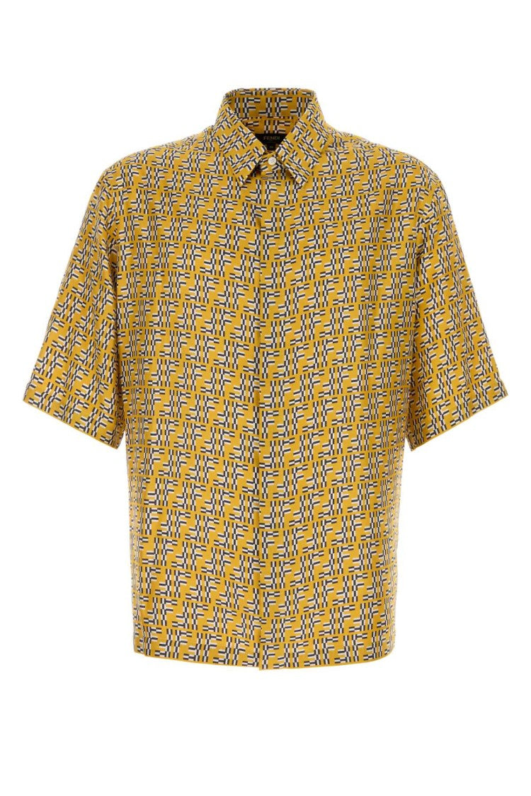 Fendi Printed Silk Shirt