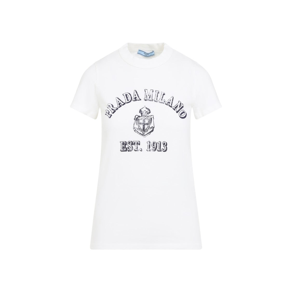 Prada White Cotton T-Shirt