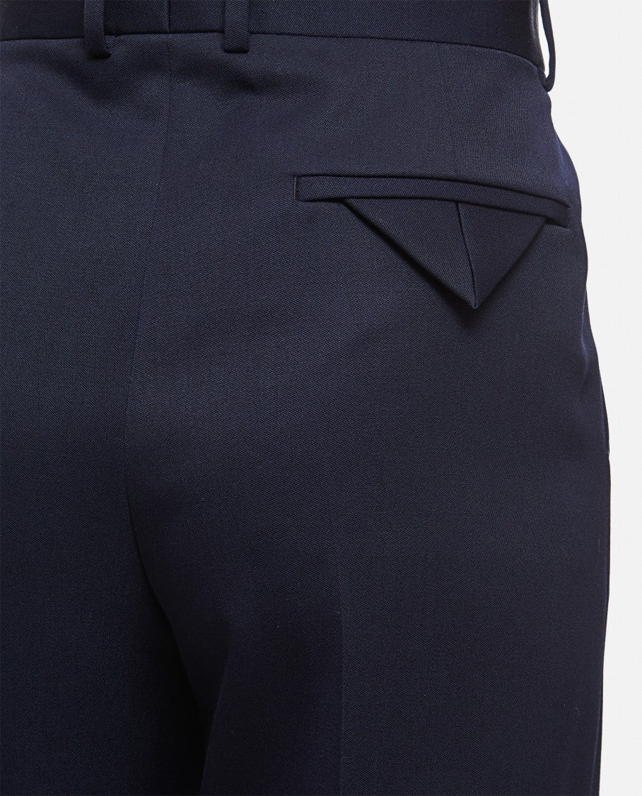 Bottega Veneta Sartorial Grain De Poudre Trousers