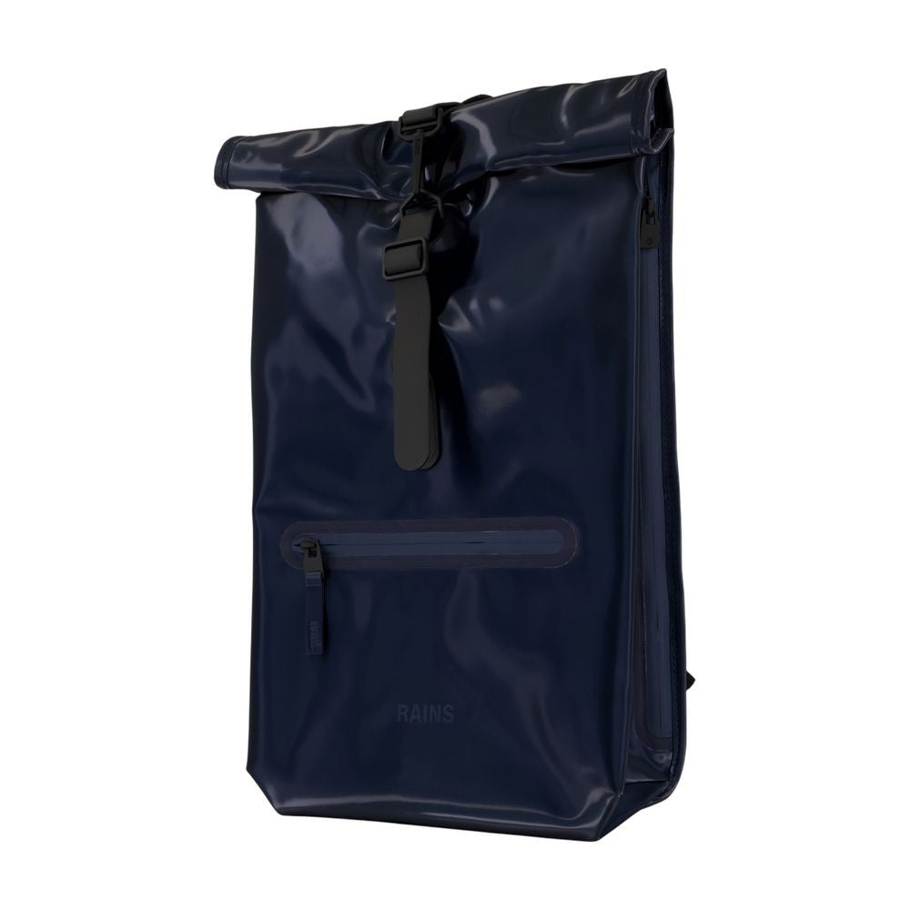 Rains Rolltop Rucksack W3 Backpack - Synthetic - Blue