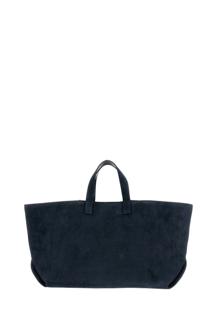A.P.C. Blue Suede Le Drummer Tote Bag
