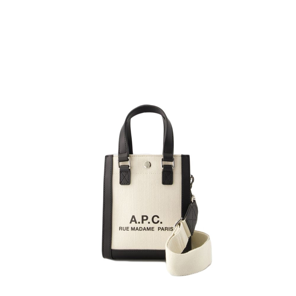 A.P.C. Camille 2.0 Mini Crossbody - Cotton - Black