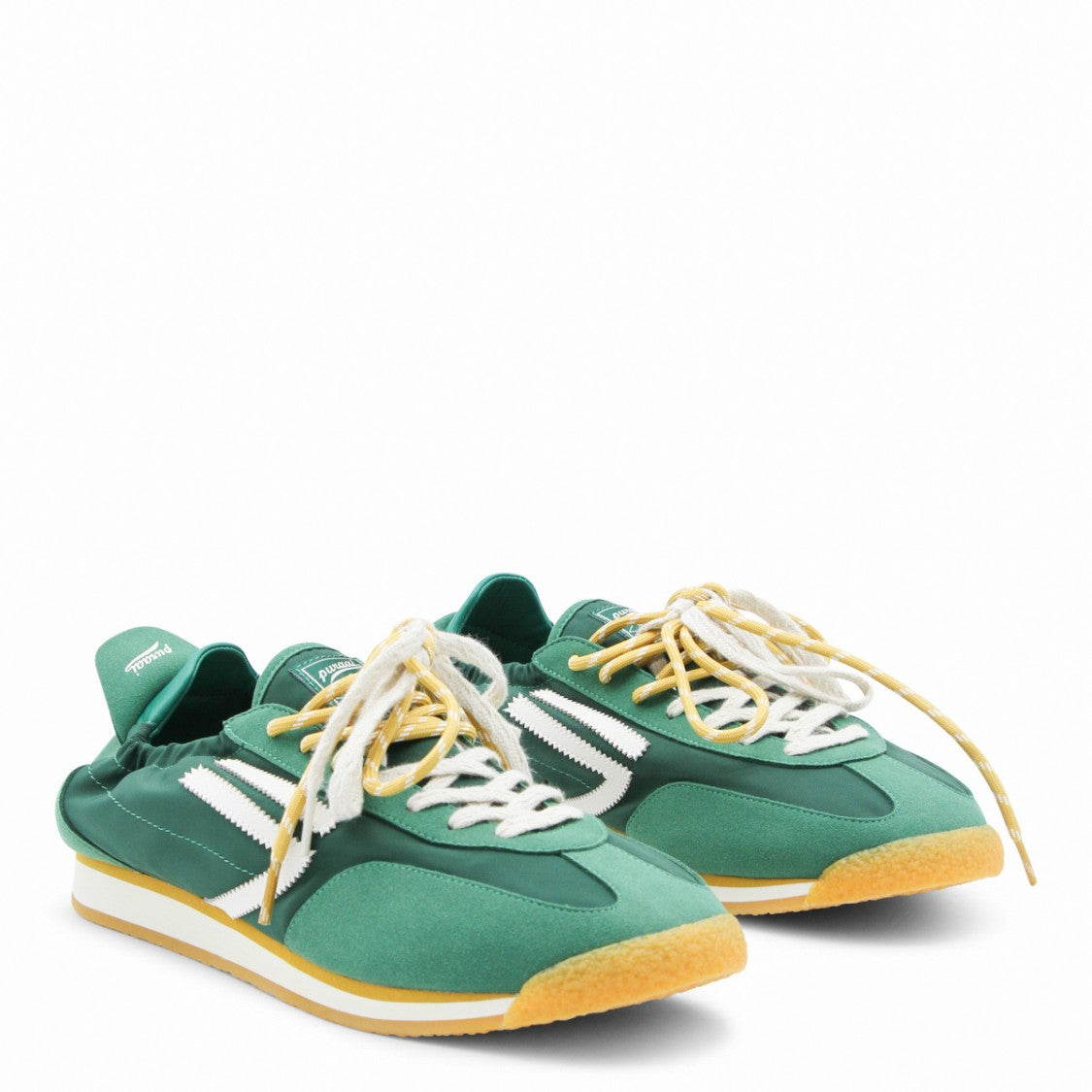 Puraai Dynamic Patterned Sneakers With Textured Upper