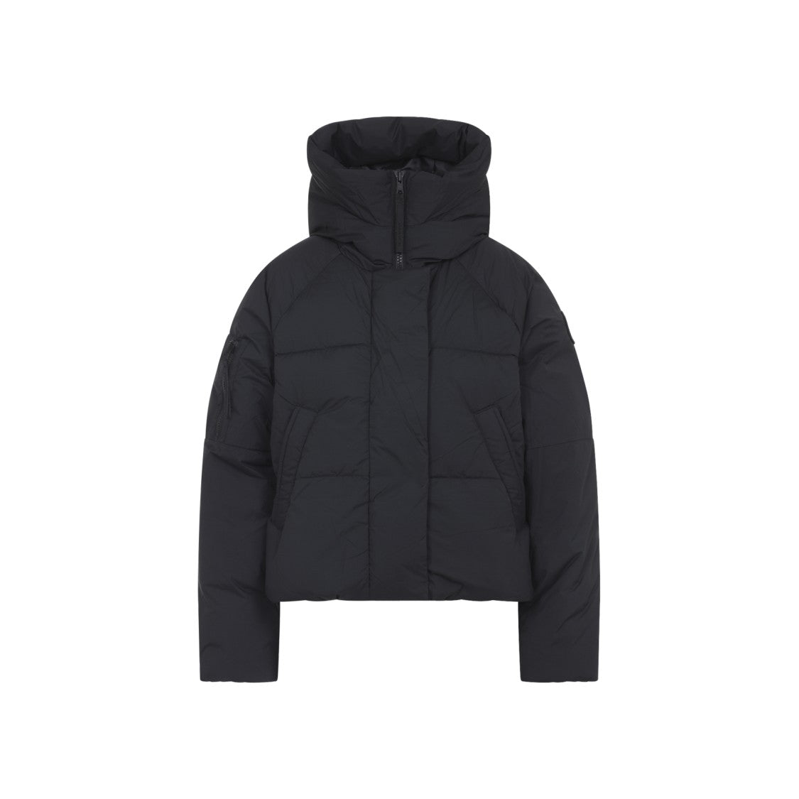 Canada Goose Quilted Black Polyamide Chilliwack Jacket With Adjustable Hood