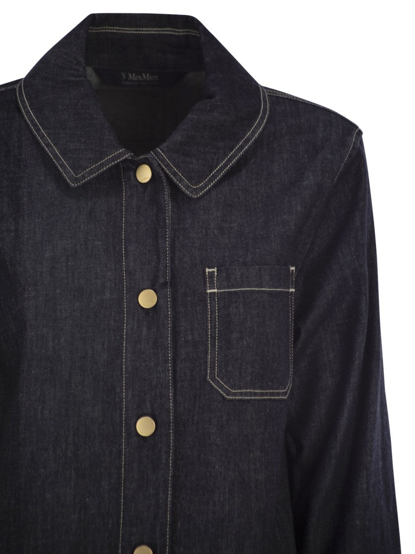 Max Mara Smmenfasi - Cotton Denim Shirt