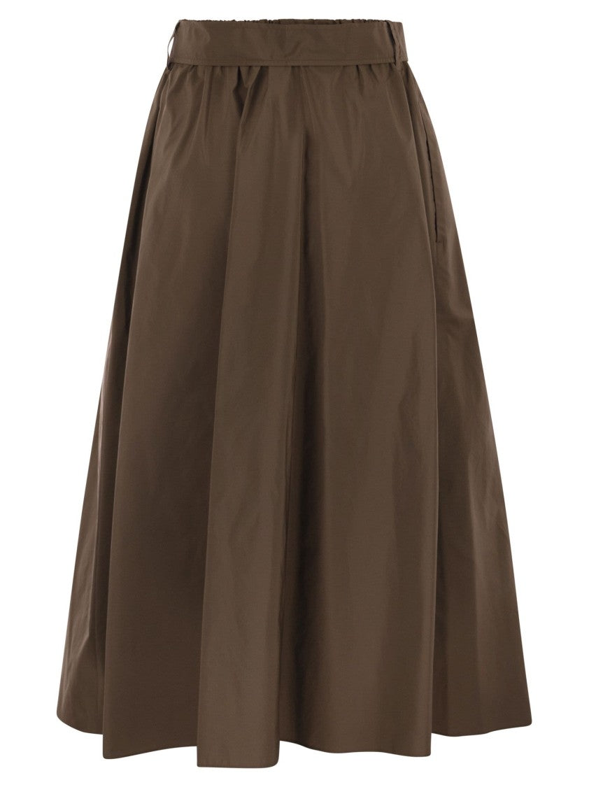 Max Mara Zarda - Wide Taffeta Skirt