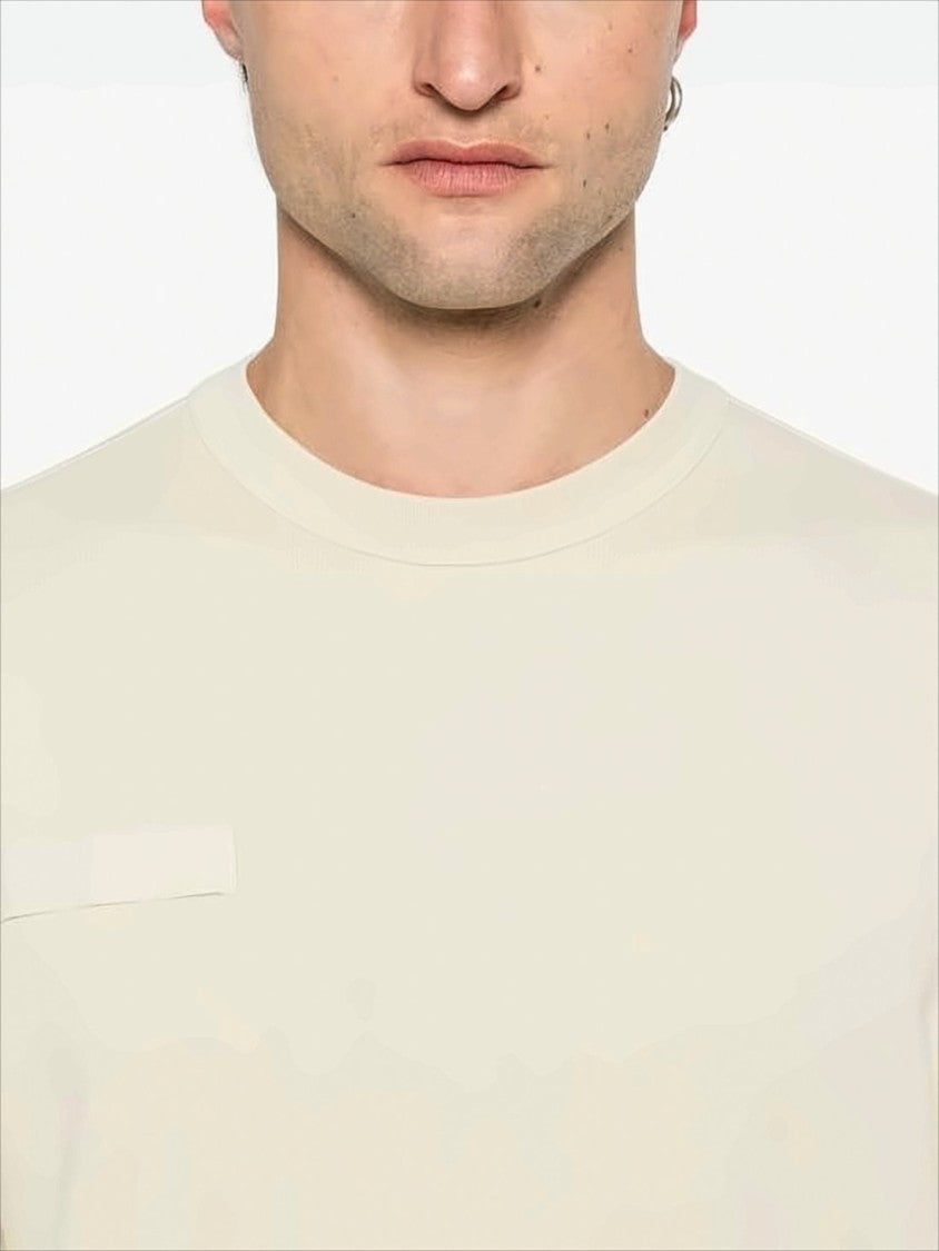 Stone Island Long-Sleeve Cotton T-Shirt With Patch Detail
