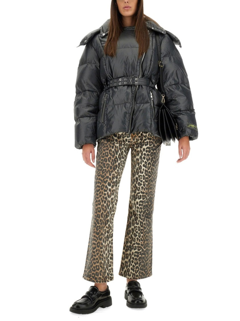 Ganni Nylon Puffy Jacket