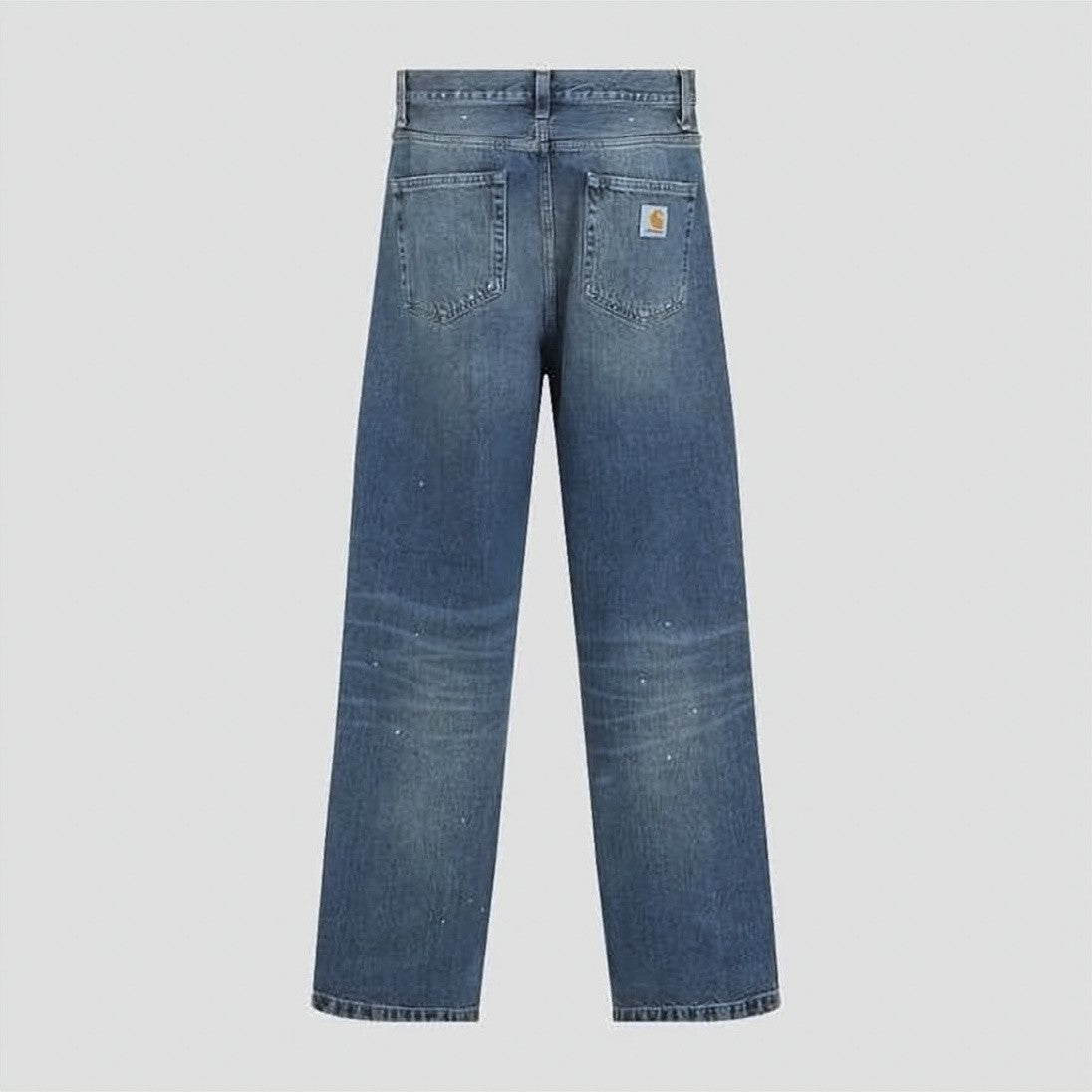 Carhartt Wip Straight-Leg Denim Pants With Subtle Fading
