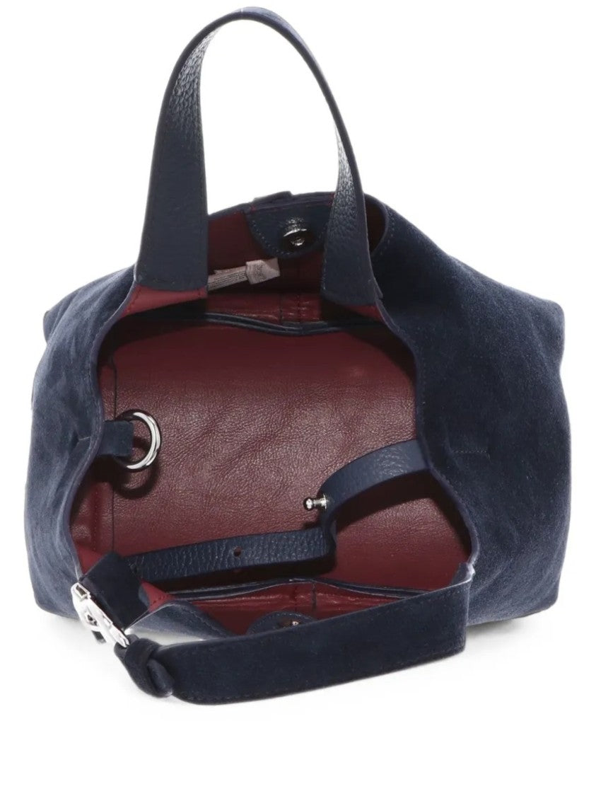 Coccinelle C-Easy Structured Calf Leather Handbag