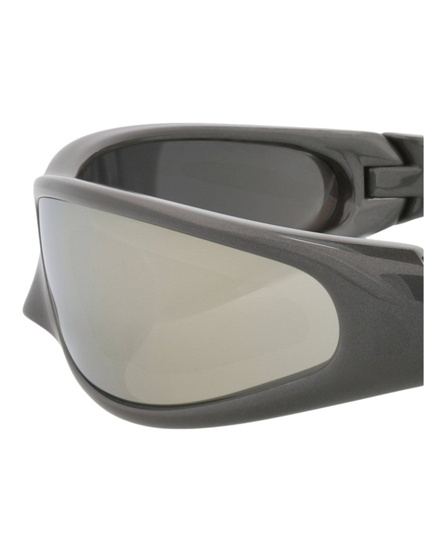 Balenciaga Shield-Frame Bio-Injection Sunglasses