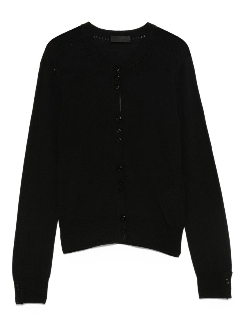 Liu Jo Fitted Round Neck Cardigan