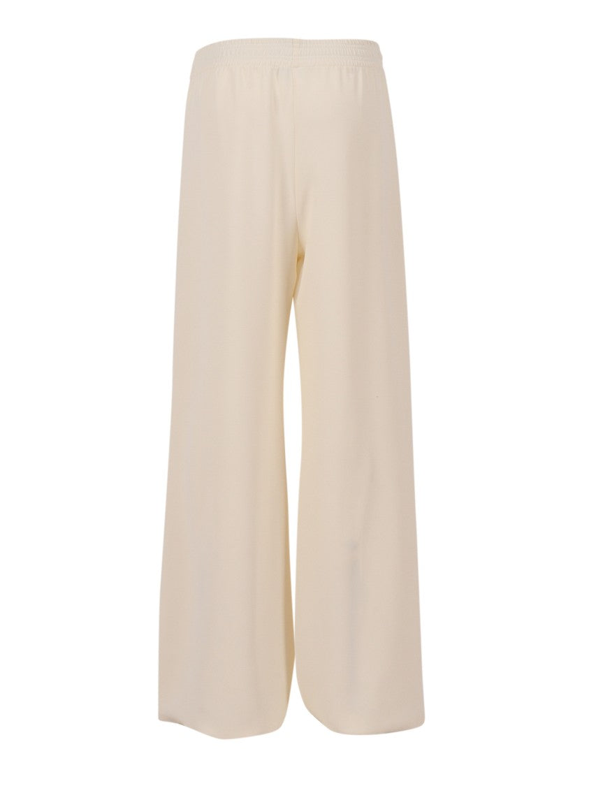 Fabiana Filippi Butter-Coloured Cady Wide Trousers