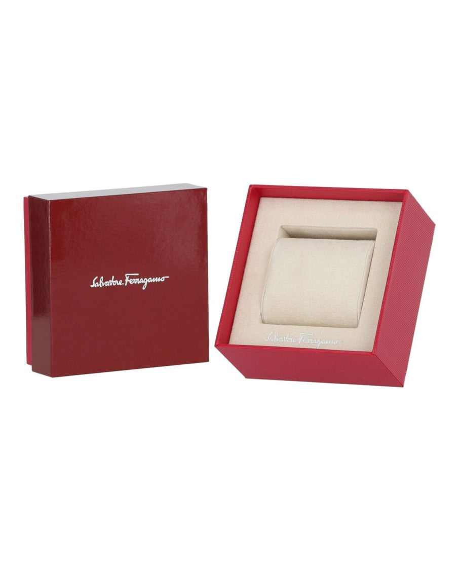 Ferragamo Cuir Strap Watch