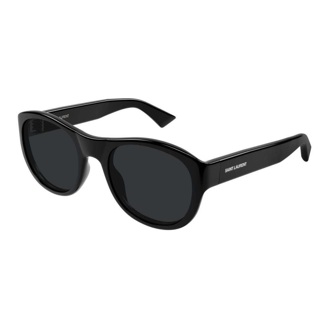 Saint Laurent Sl 798 Maxime Rounded Frame Black Sunglasses