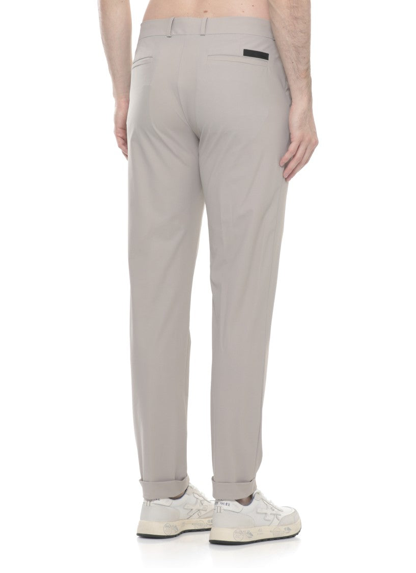 Rrd Beige Surflex Micro Chino Straight-Leg Pants
