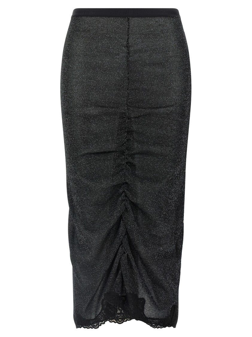Valentino Garavani Lurex Knit Skirt