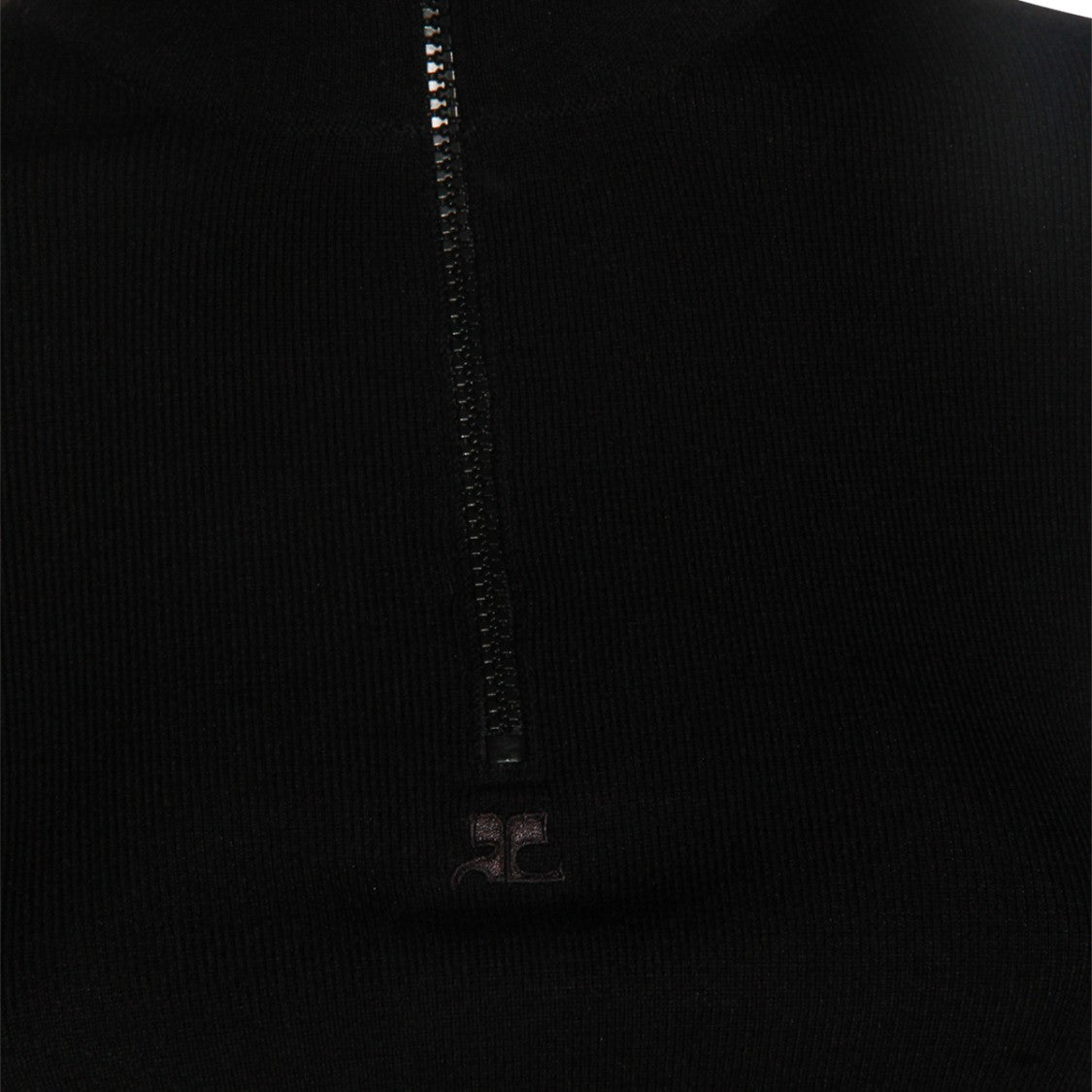 Courrèges Black Wool Knitwear