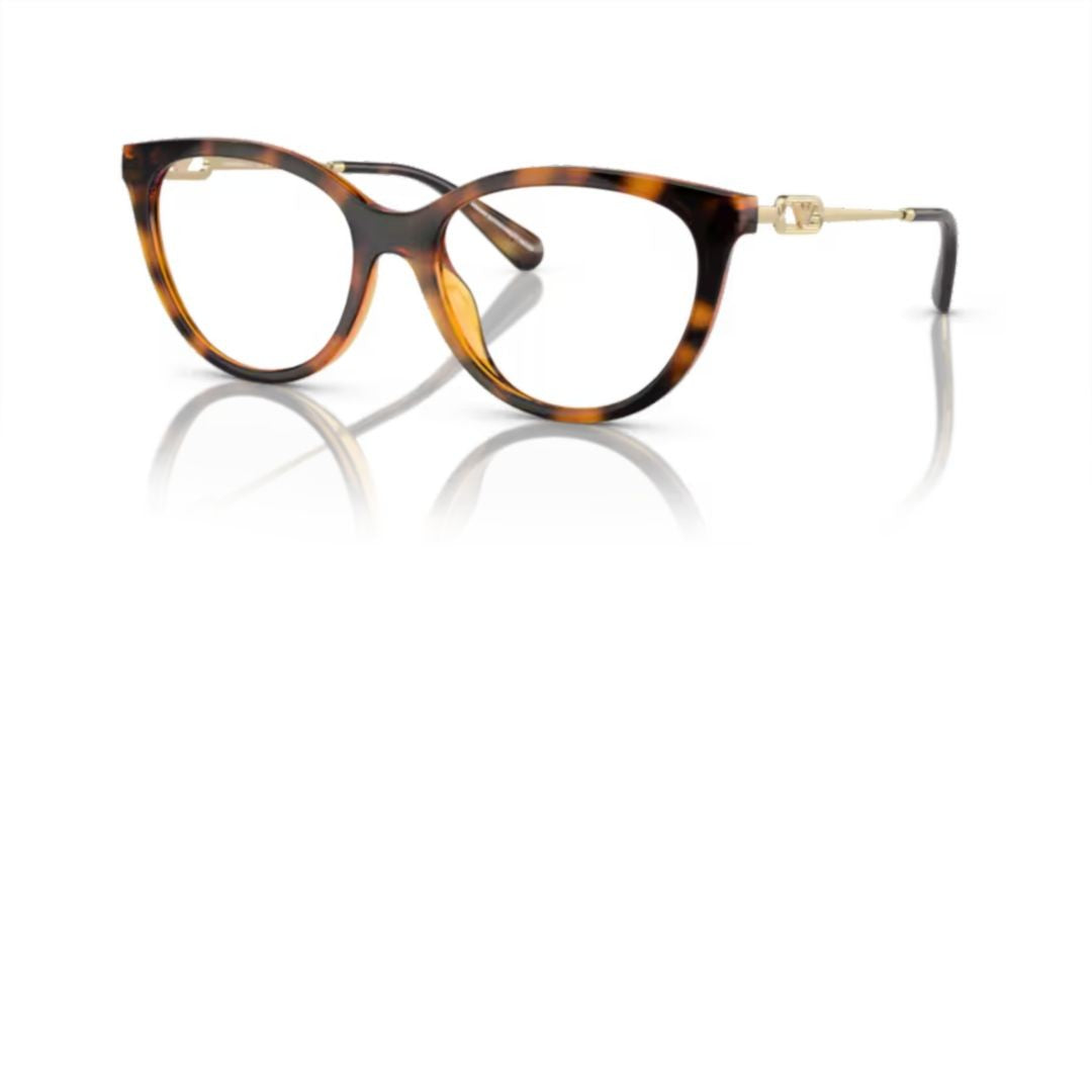 Emporio Armani 0Ea4213u Tortoiseshell Cat-Eye Sunglasses With Metallic Accents