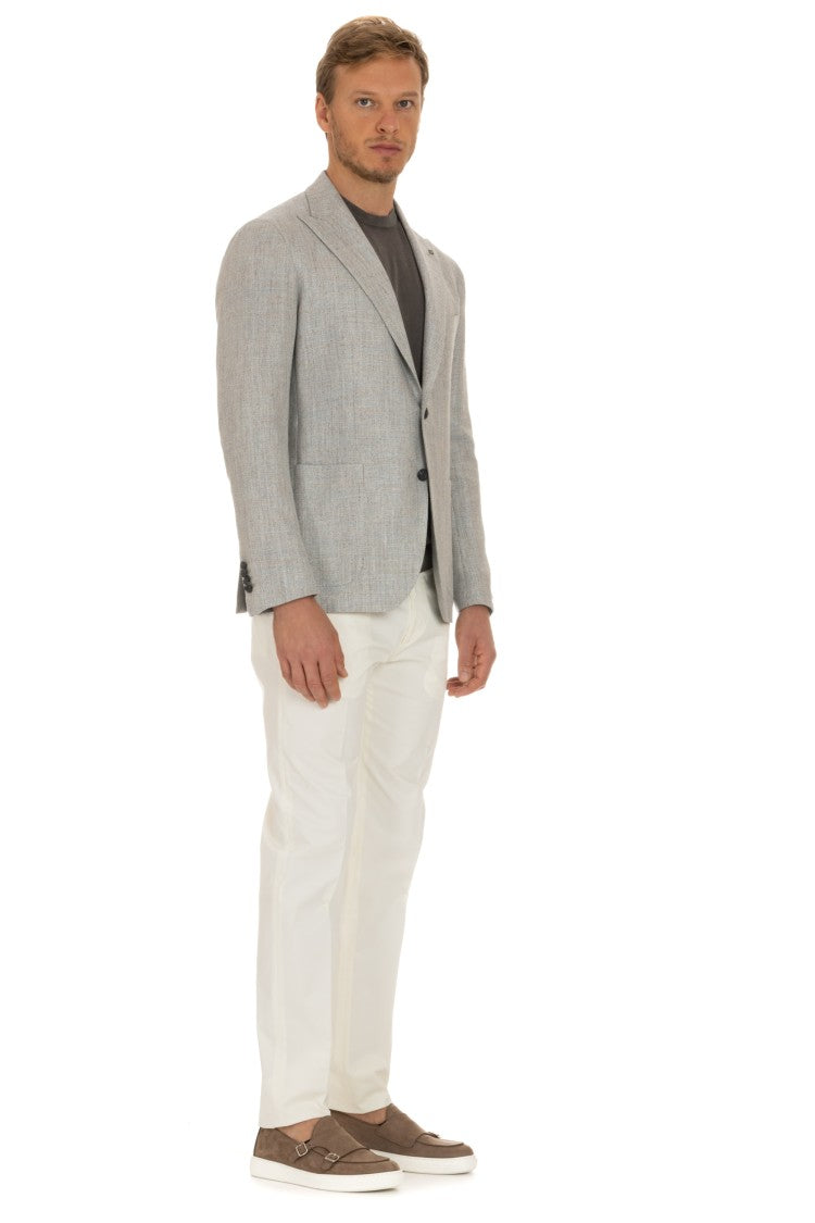 Tagliatore Silk-Linen-Cotton Montecarlo Jacket