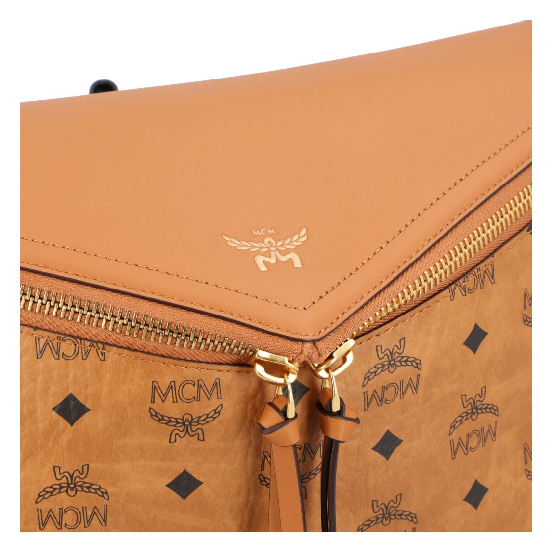 Mcm Diamant 3D Shoulder Bag In Visetos Leather Mix