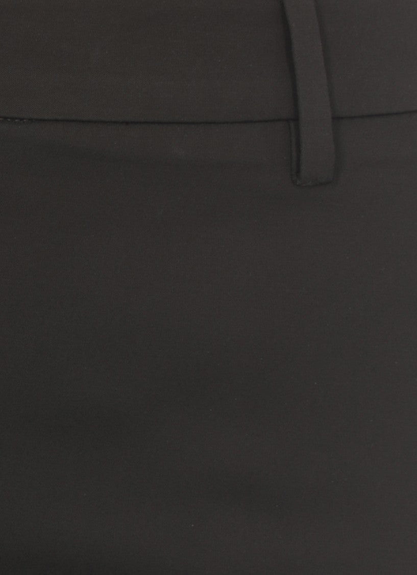 Pt Torino Tailored Black Viscose Pants