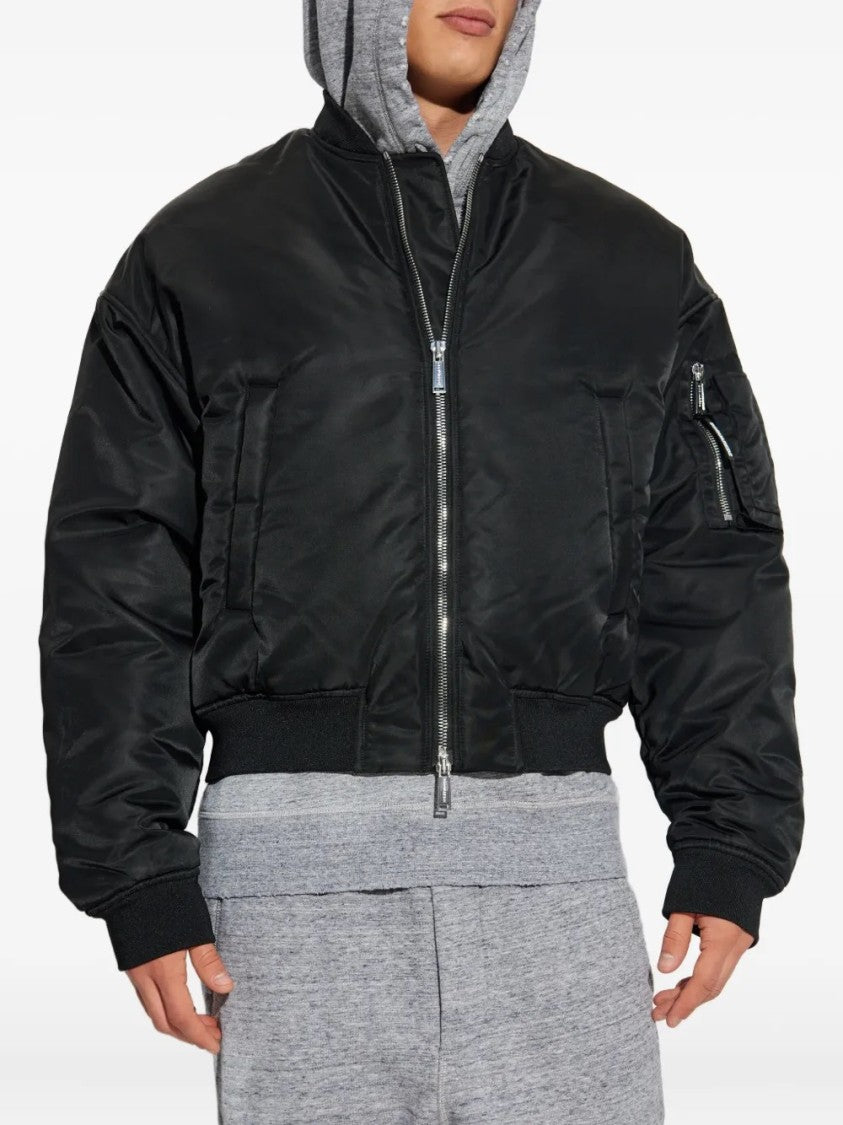Dsquared2 Sleek Structured Men's Polyamide Outerwear
