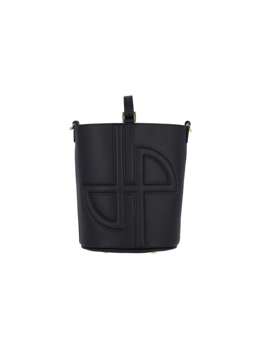 Patou "Jp" Small Bucket Bag – Black