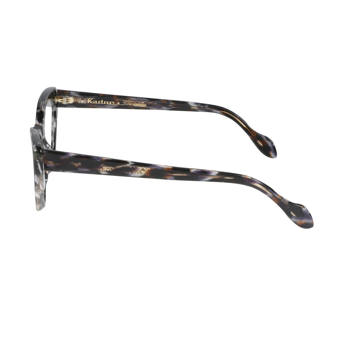 Kador Coachella Glamour Bold Cat-Eye Tortoiseshell Sunglasses With Glossy Finish