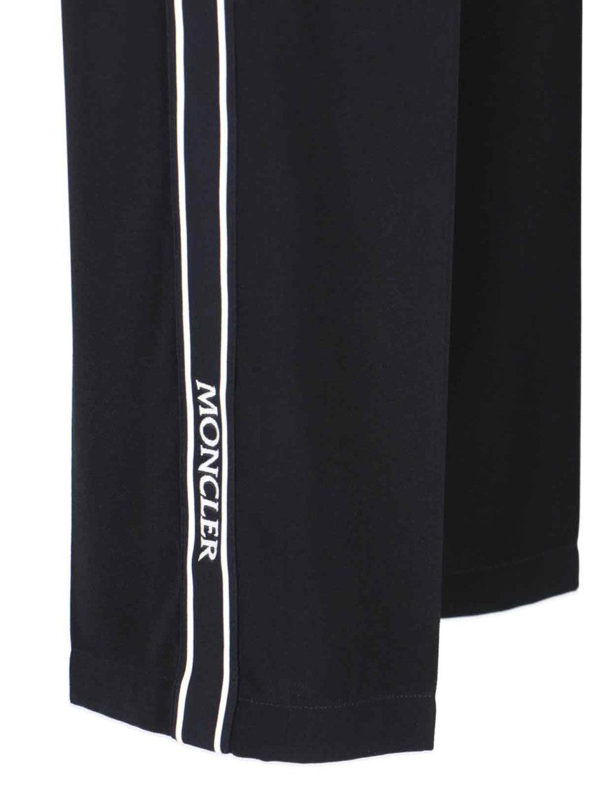 Moncler Logo Track Pants – Black