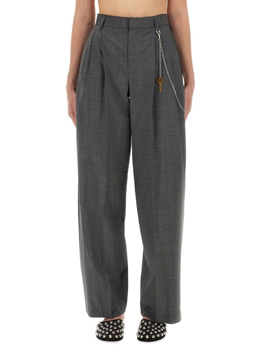 Alexander Wang Gray Wool Blend Pants