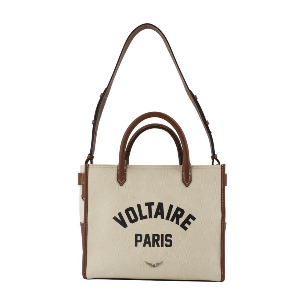 Zadig & Voltaire Angel Voltaire Shopping Bag - Cotton - Beige