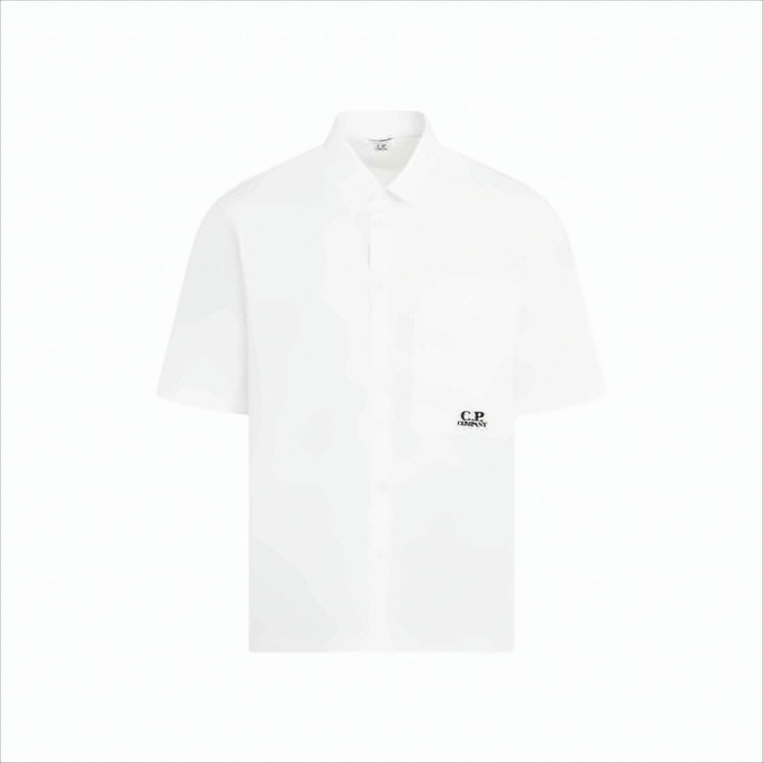C.P. Company Short-Sleeved Cotton Polo Shirt With Classic Collar