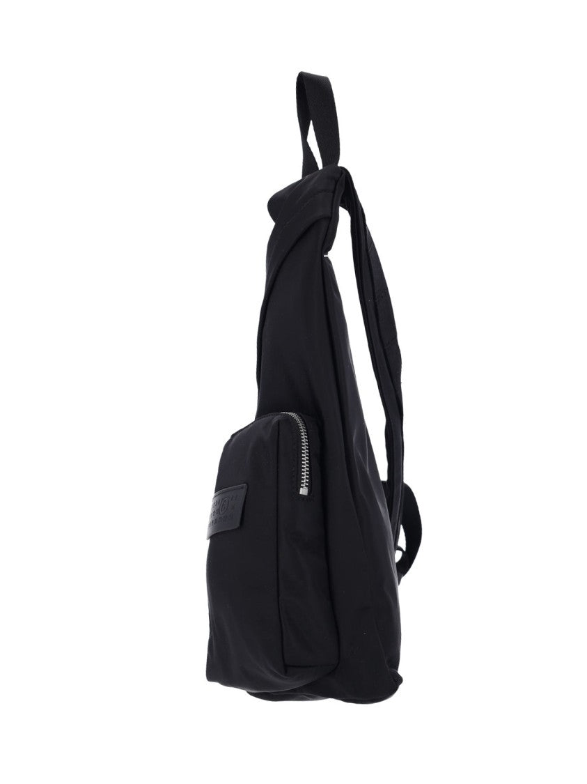 Mm6 By Maison Margiela "Japanese Sling Bag" Single Shoulder Backpack Black